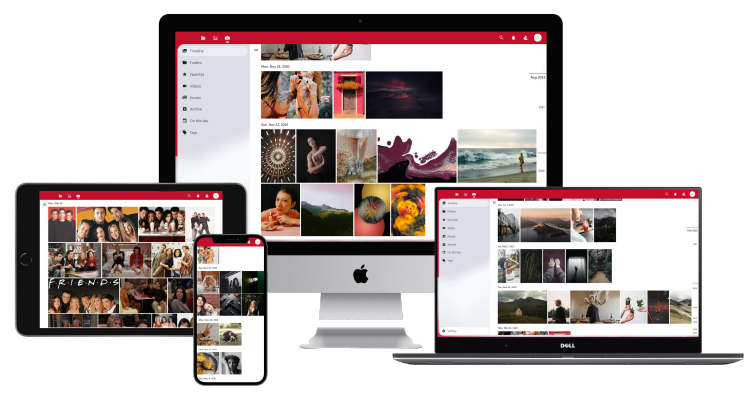 Keep all your files and photos organized and accessible