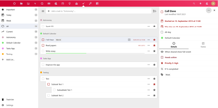 Organize your tasks and notes effortlessly