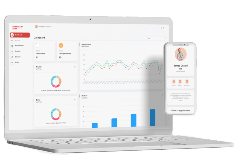 Customizable themes and layouts to suit your business